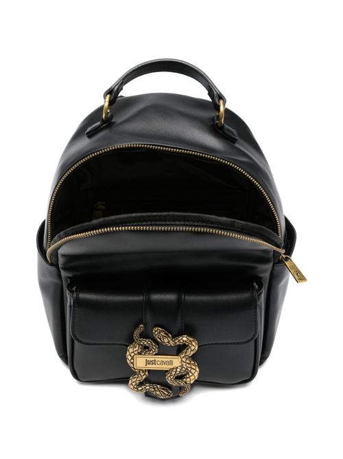 Zaino donna piccolo con fibbia logata JUST CAVALLI | 80RA4BA5ZSA89899